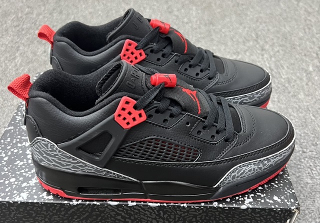 Air Jordan 3.5 Spizike Low Black Bred [Cheap Jordans Shoes 3.5 1]